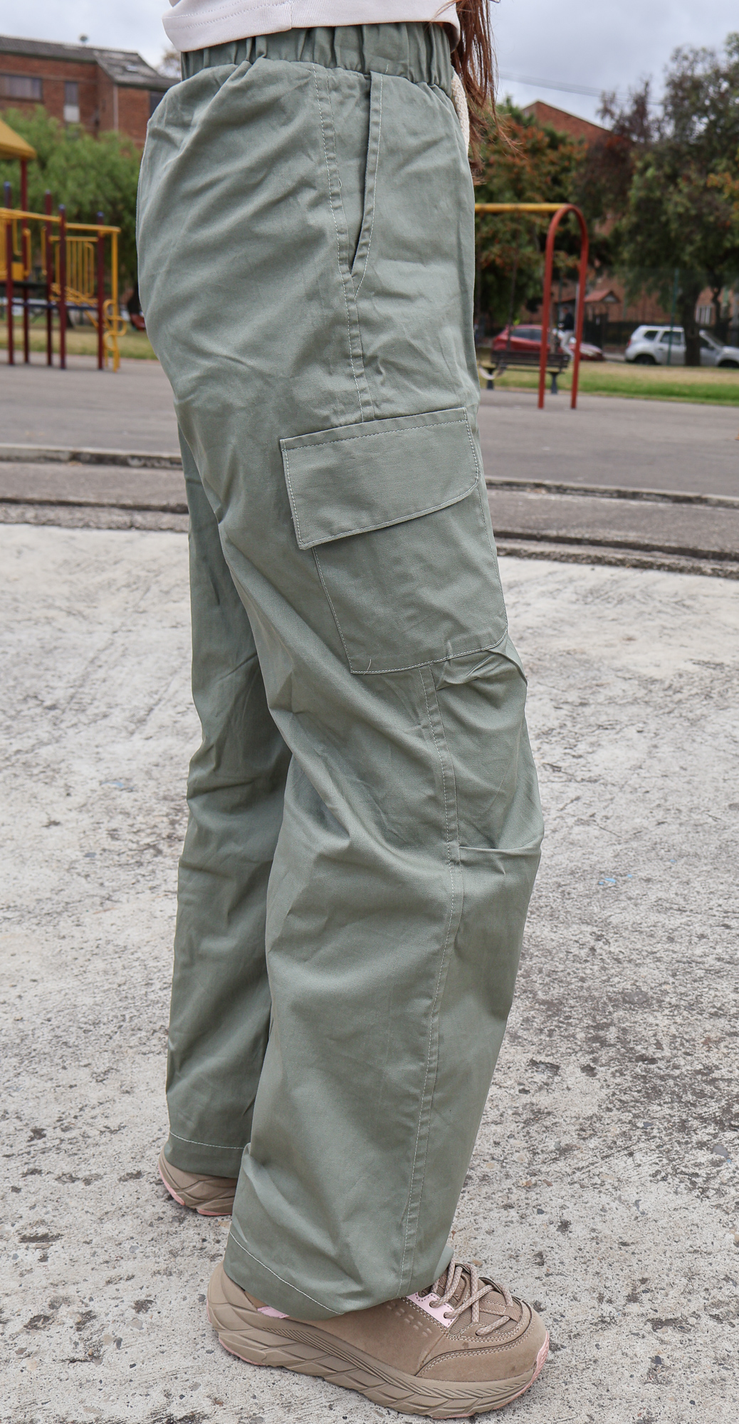 Pantalón Cargo Wide